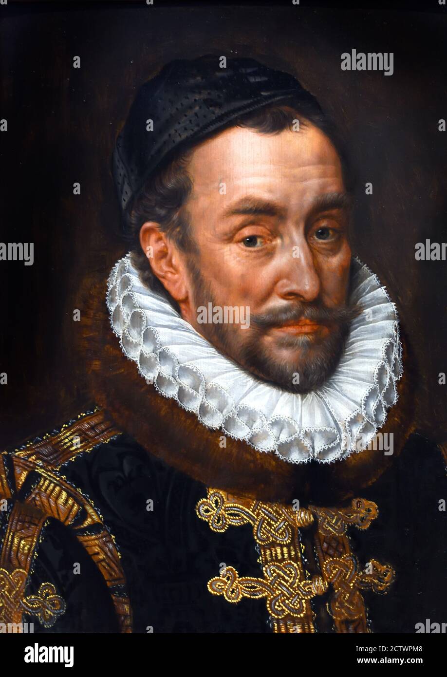 William I. Prince of Orange 1533 – 1584 auch bekannt als William the Silent von Adriaen Thomasz Key 1544-1589 Niederländisch Niederlande Stockfoto