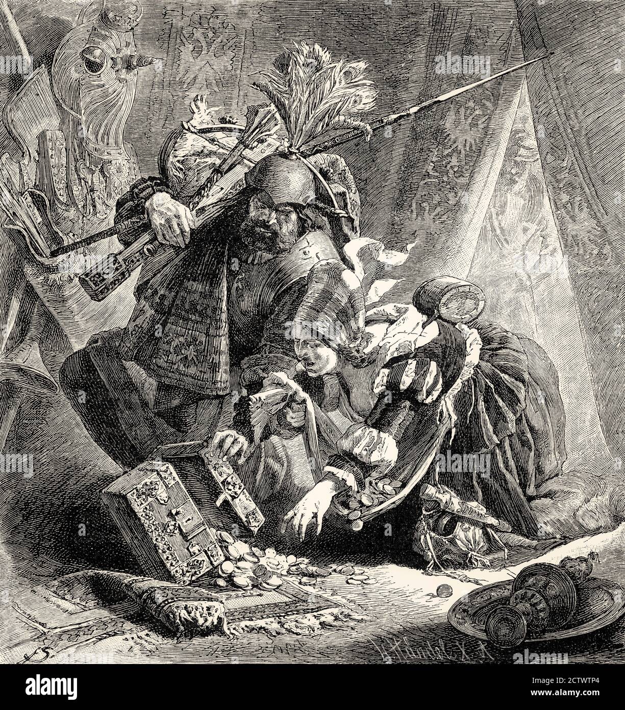 Havequick, Speed-Booty, Habebald, Eilebeute, Faust II, Johann Wolfgang von Goethe Stockfoto