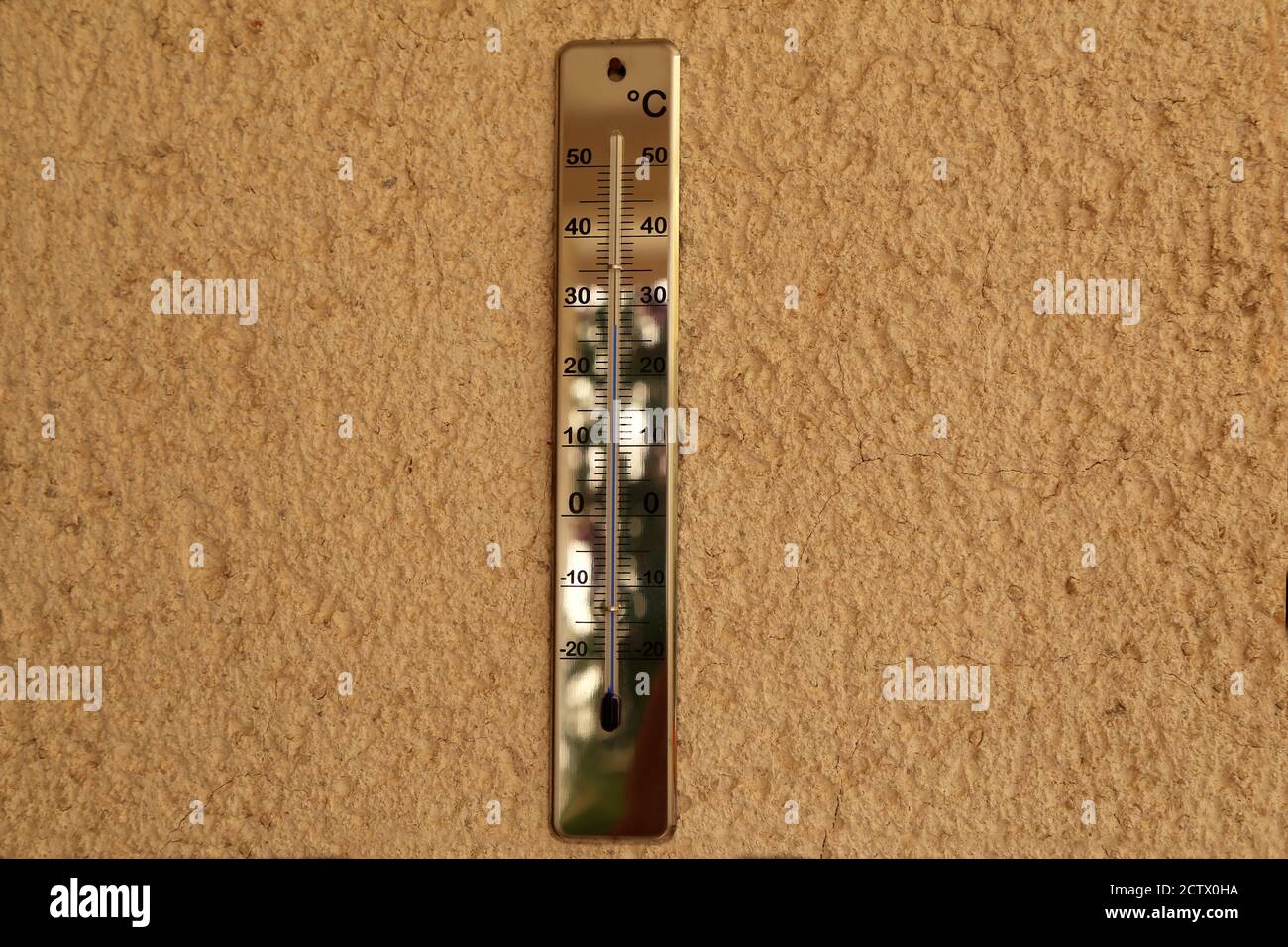 Outdoor Thermometer On Wall Stockfotos Und Bilder Kaufen Alamy