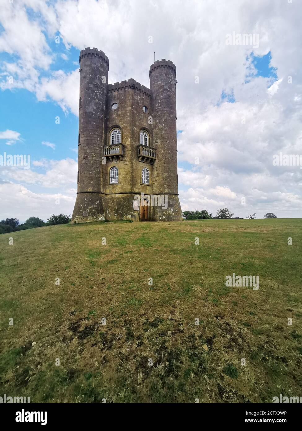 Broadway Tower in Cotswold Stockfoto