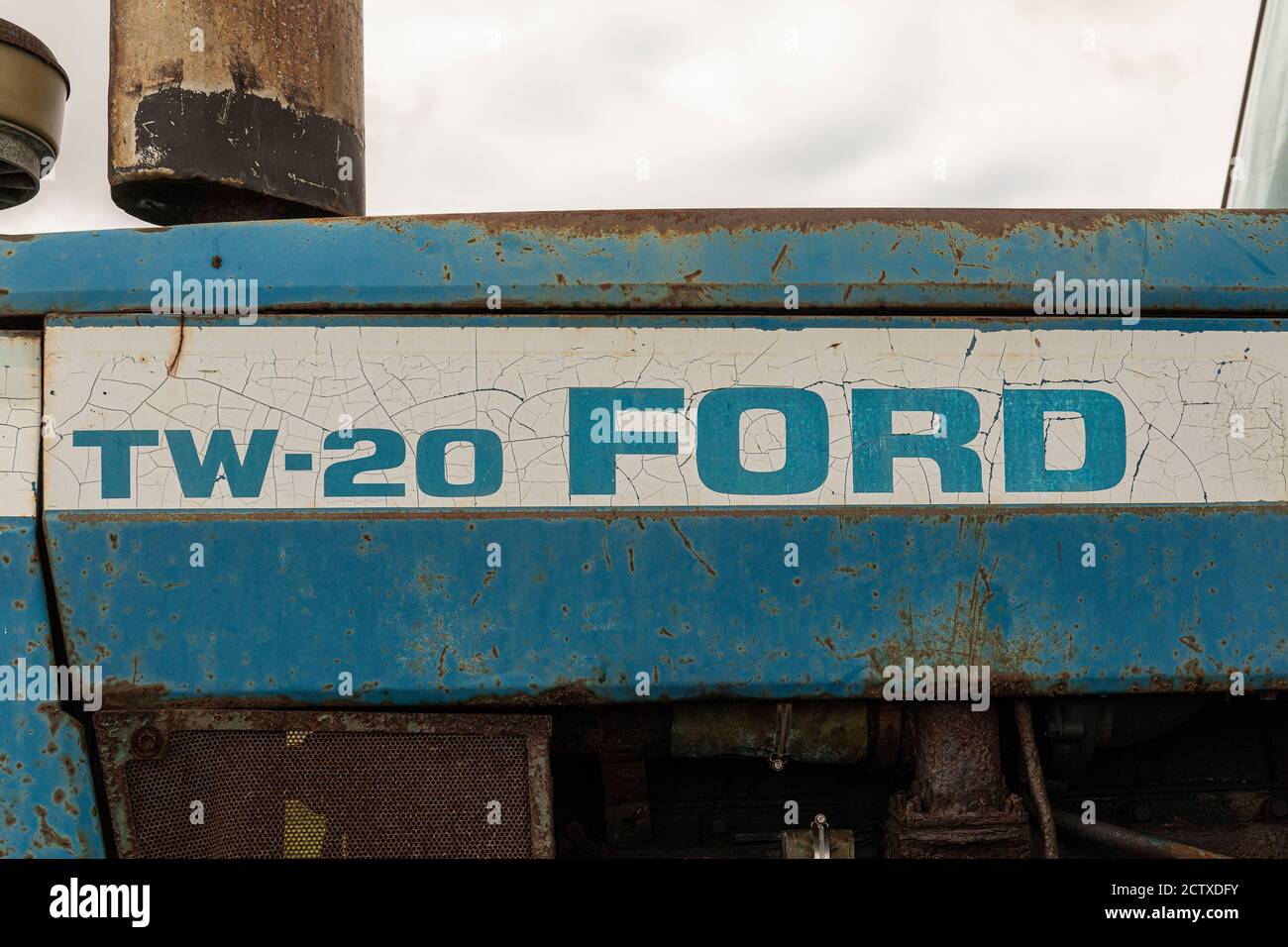 Ford TW-20 Traktor Stockfoto