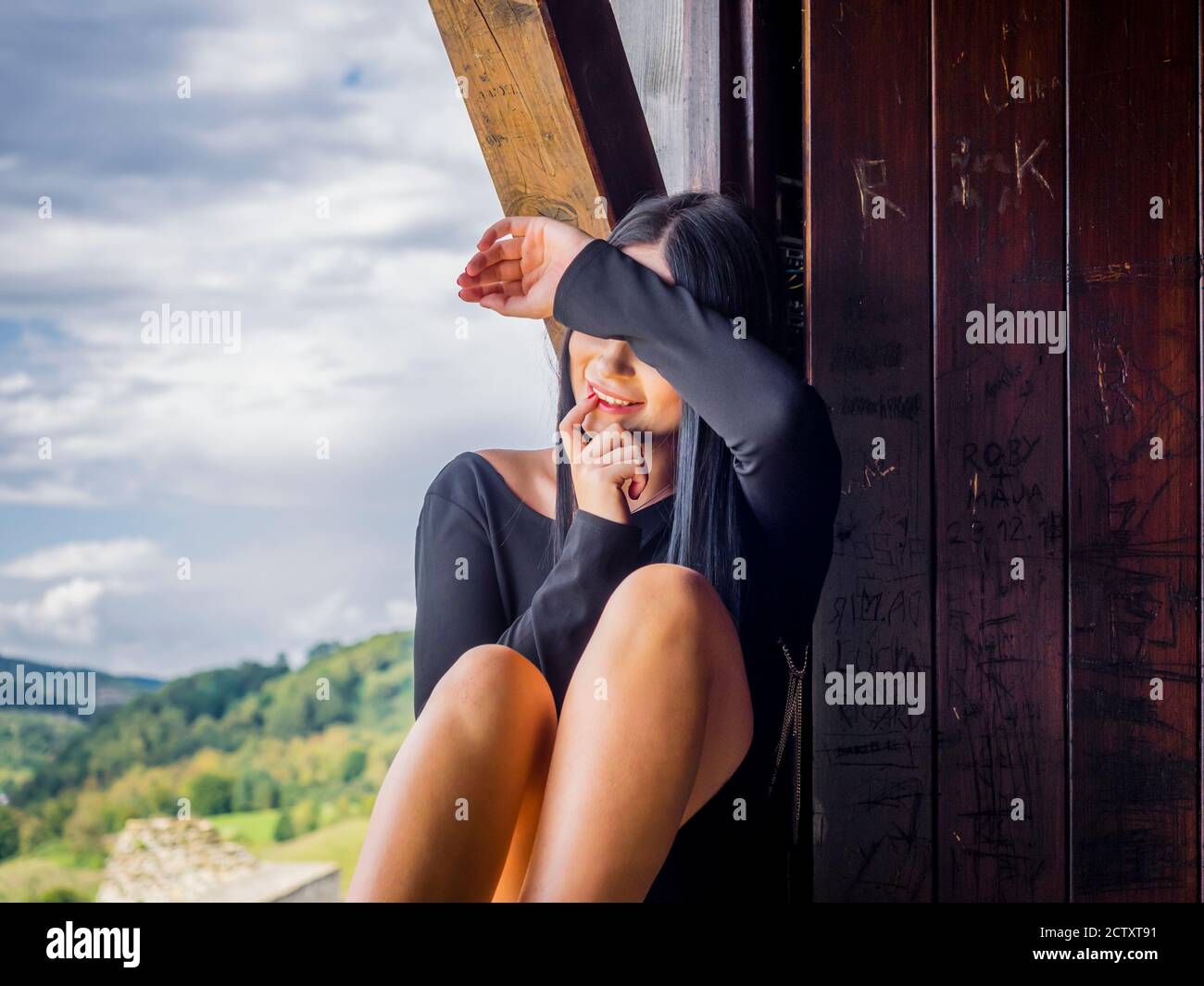 Jugendlicher Teenager Stockfoto