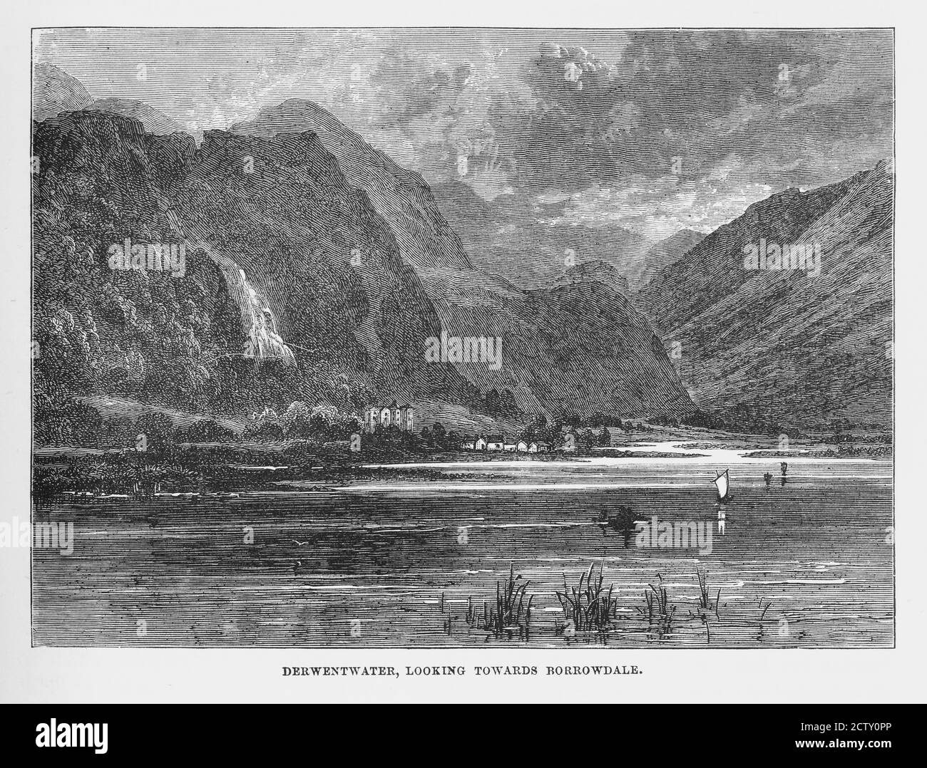 Ludlow - Shropshire, 19. Jahrhundert, 19. Jahrhundert Stil, Antike, Architektur, Archival, Kunst, Kunstprodukt, Britische Kultur, Gebäude Außen, Schloss, Design, Engl Stockfoto