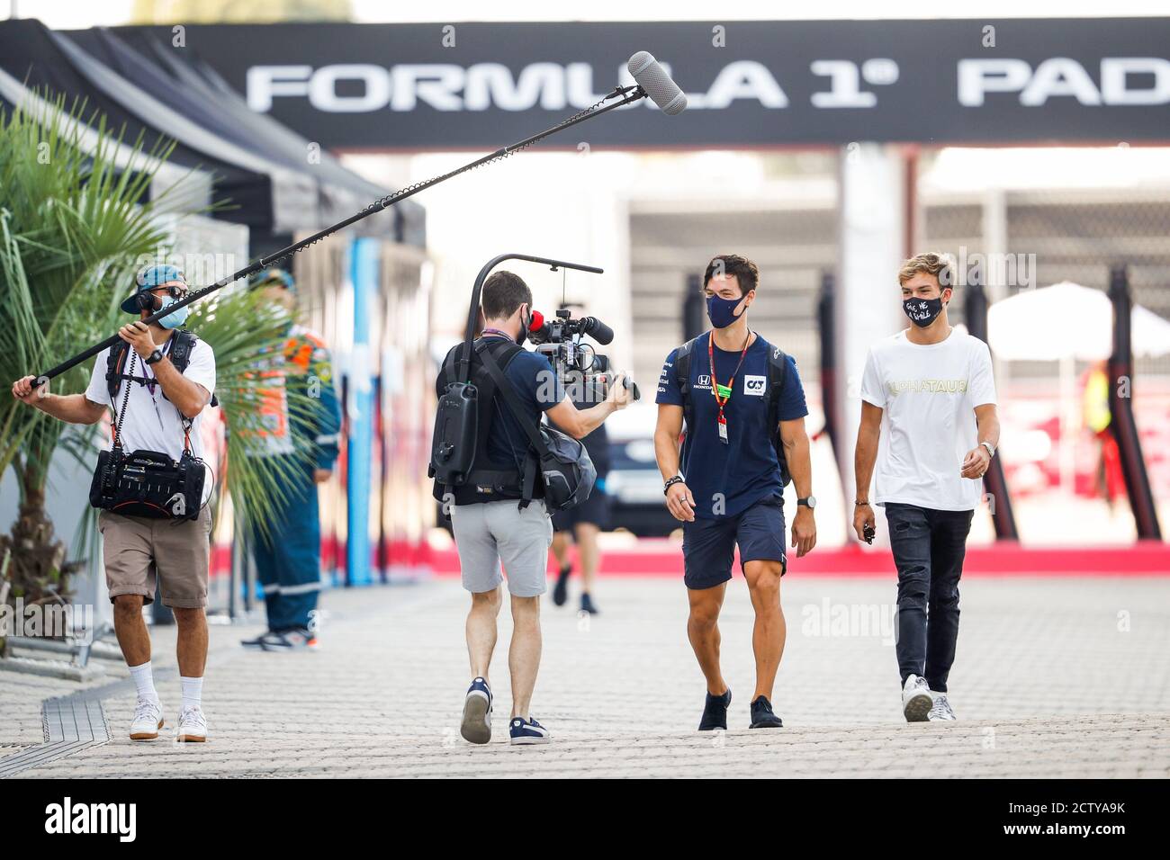 GASLY Pierre (Fra), Scuderia AlphaTauri Honda AT01, Porträt während der Formel 1 VTB Grand Prix von Russland 2020, vom 25. Bis 27. September 2020 auf der so Stockfoto