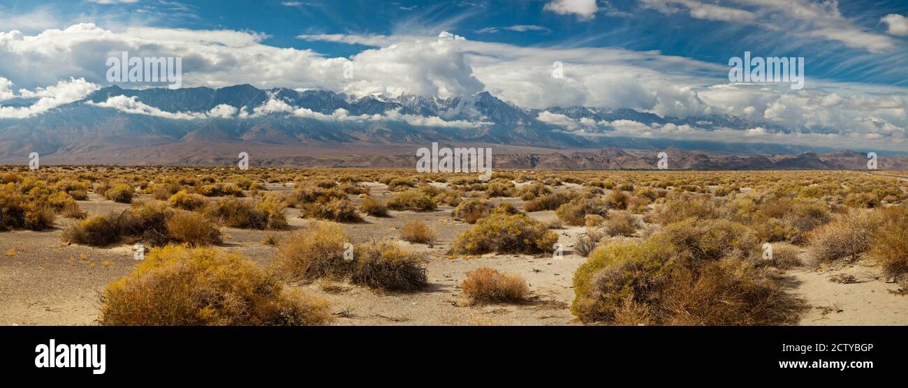 Death Valley Landschaft, Panamint Range, Death Valley National Park, Inyo County, Kalifornien, USA Stockfoto