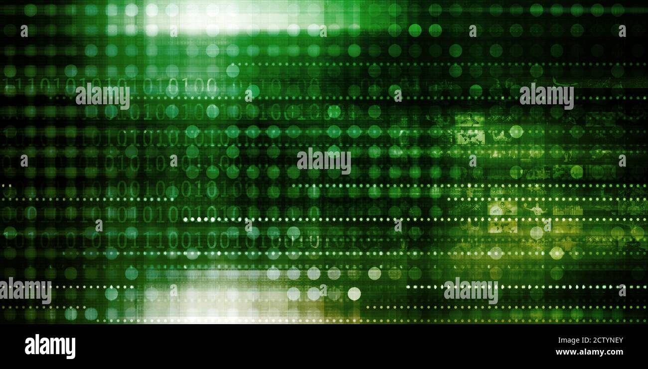 Eco-Konzept Hintergrund und Moderne Innovation Konzept Stockfoto