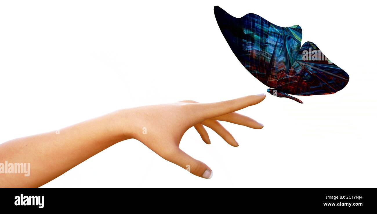 Digital Marketing Strategie mit Management Plattform Technologie Stockfoto