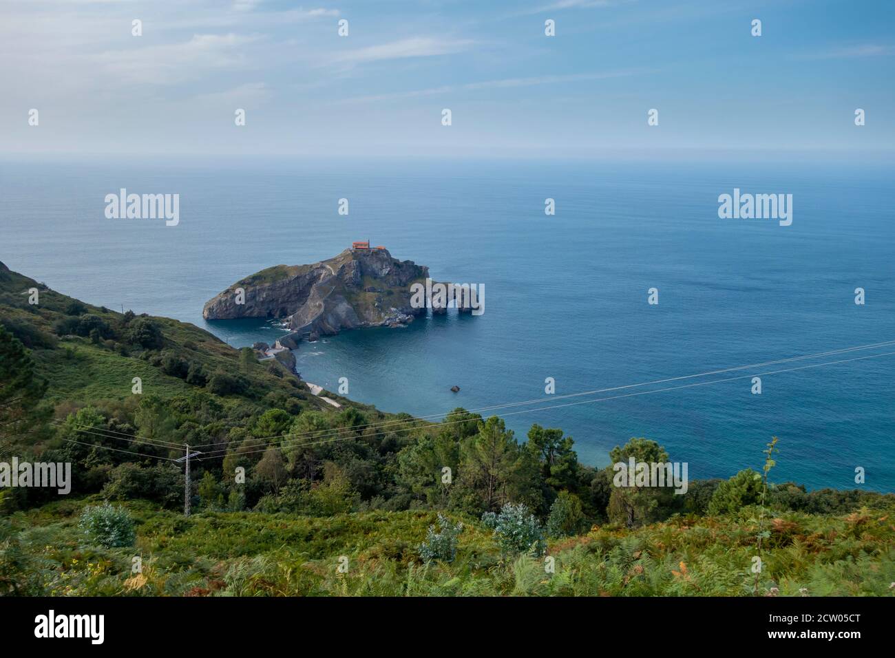 Einsiedelei San Juan de Gaztelugatxe im Baskenland, Spanien Stockfoto