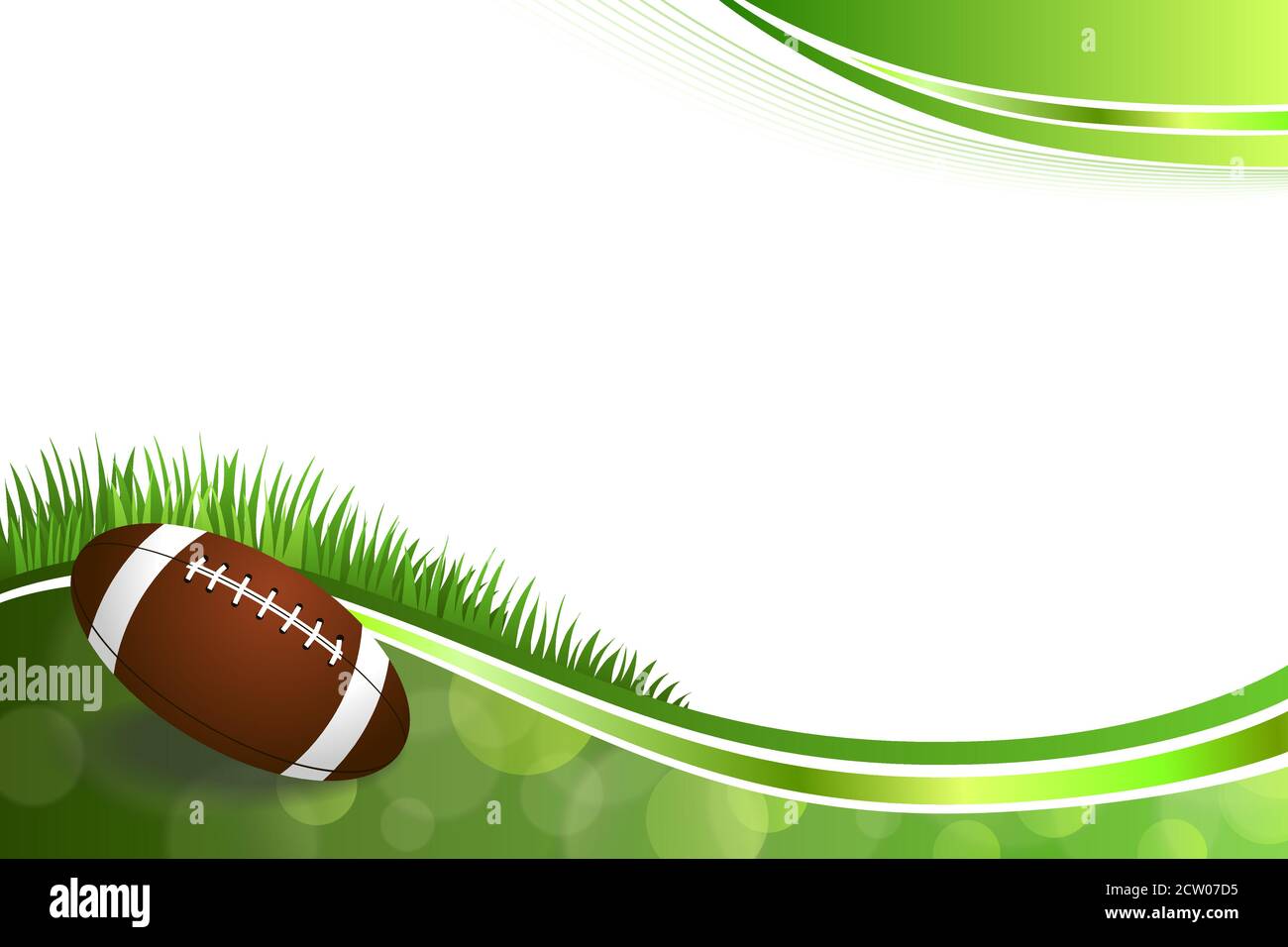 Hintergrund abstrakt grün American Football Ball Illustration Vektor Stock Vektor