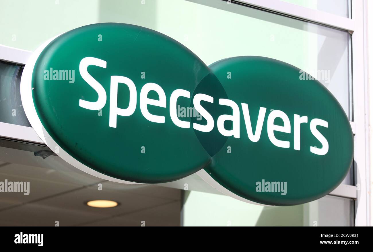 Specsavers Optiker in Sheffield, South Yorkhire. Bildnachweis sollte lauten: Tim Goode/PA Wire Stockfoto