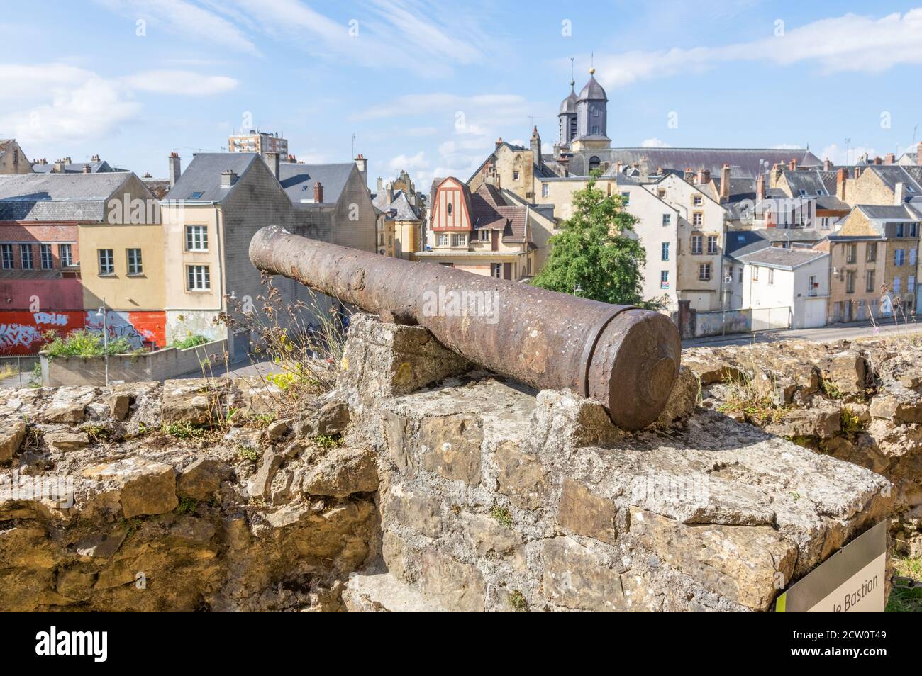 Festung von Sedan in der historischen Stadt Sedan in Nordfrankreich, Stockfoto