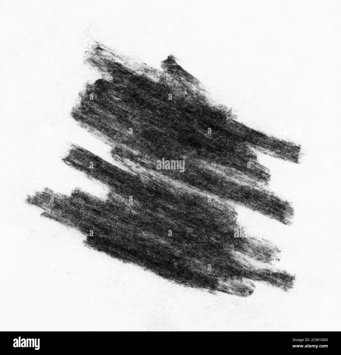 Schwarz grunge Kohle Tinte Buntstift Banner Hintergrund Stockfoto