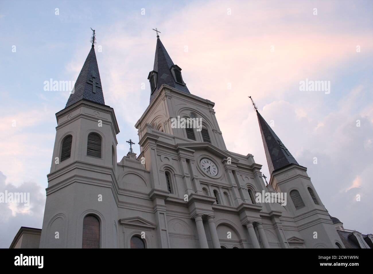 St. Louis Cathedral New Orleans Stockfoto
