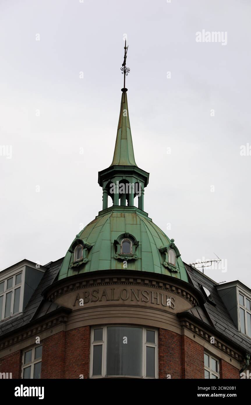 Bionshus bei Vesterbro in Kopenhagen Stockfoto