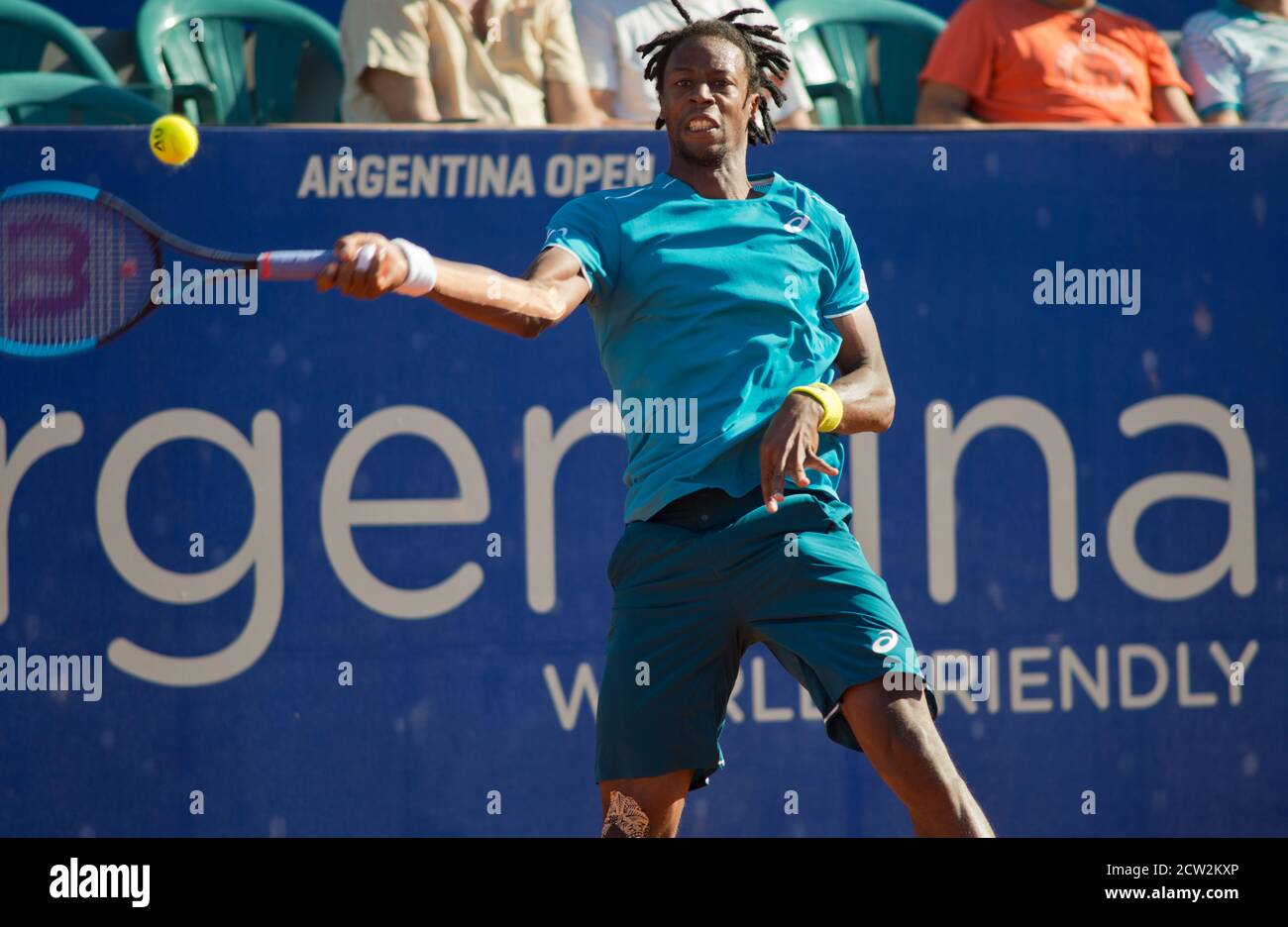 Gael Monfils (Frankreich) - Argentinien Open 2018. Stockfoto