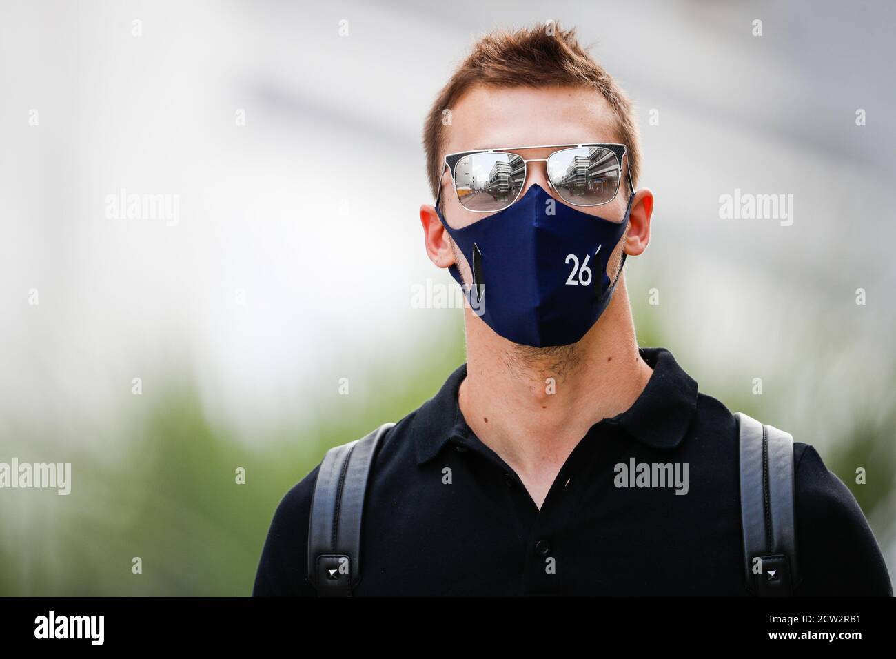 KVYAT Daniil (rus), Scuderia AlphaTauri Honda AT01, Portrait während der Formel 1 VTB Russian Grand Prix 2020, vom 25. Bis 27. September 2020 auf der so Stockfoto