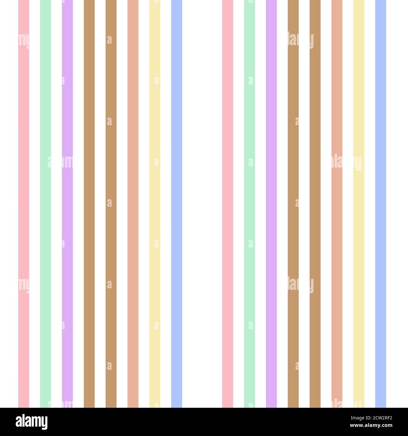 Regenbogen gestreift nahtlose Muster Hintergrund geeignet für Mode-Textilien, Stock Vektor