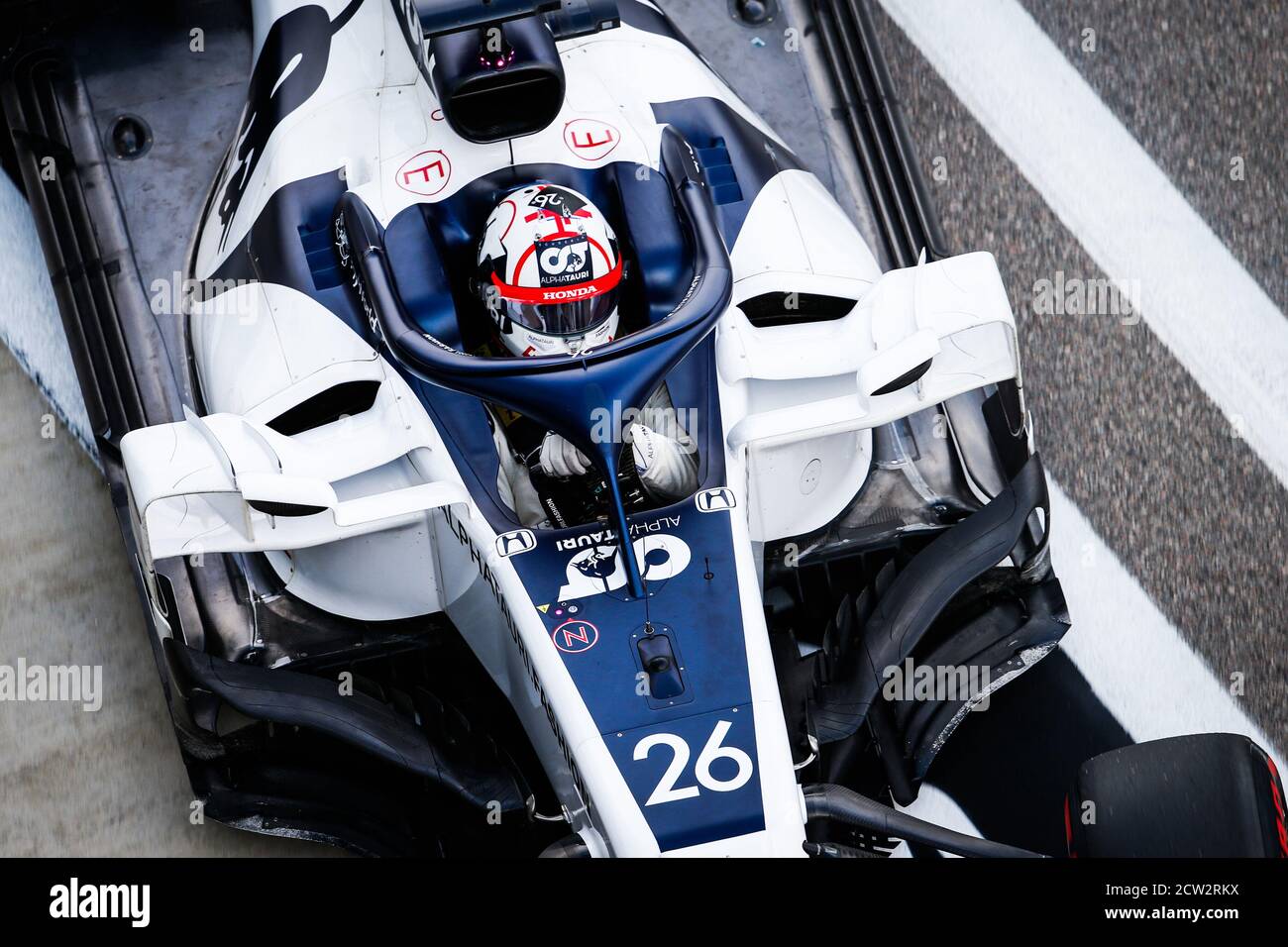 26 KVYAT Daniil (rus), Scuderia AlphaTauri Honda AT01, Aktion während der Formel 1 VTB Russian Grand Prix 2020, vom 25. Bis 27. September 2020 auf der S Stockfoto