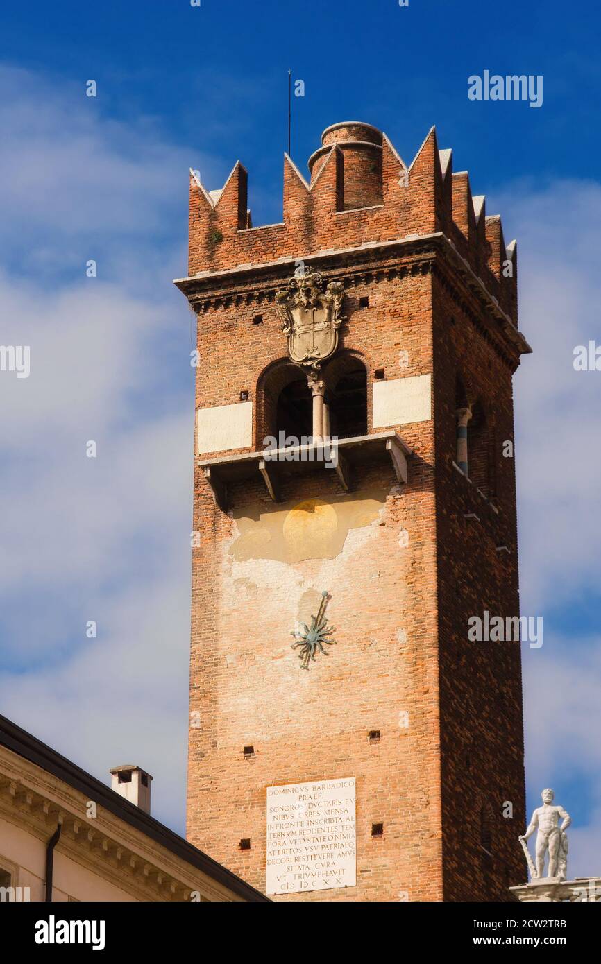 Torre del Gardello in Verona, Italien Stockfoto