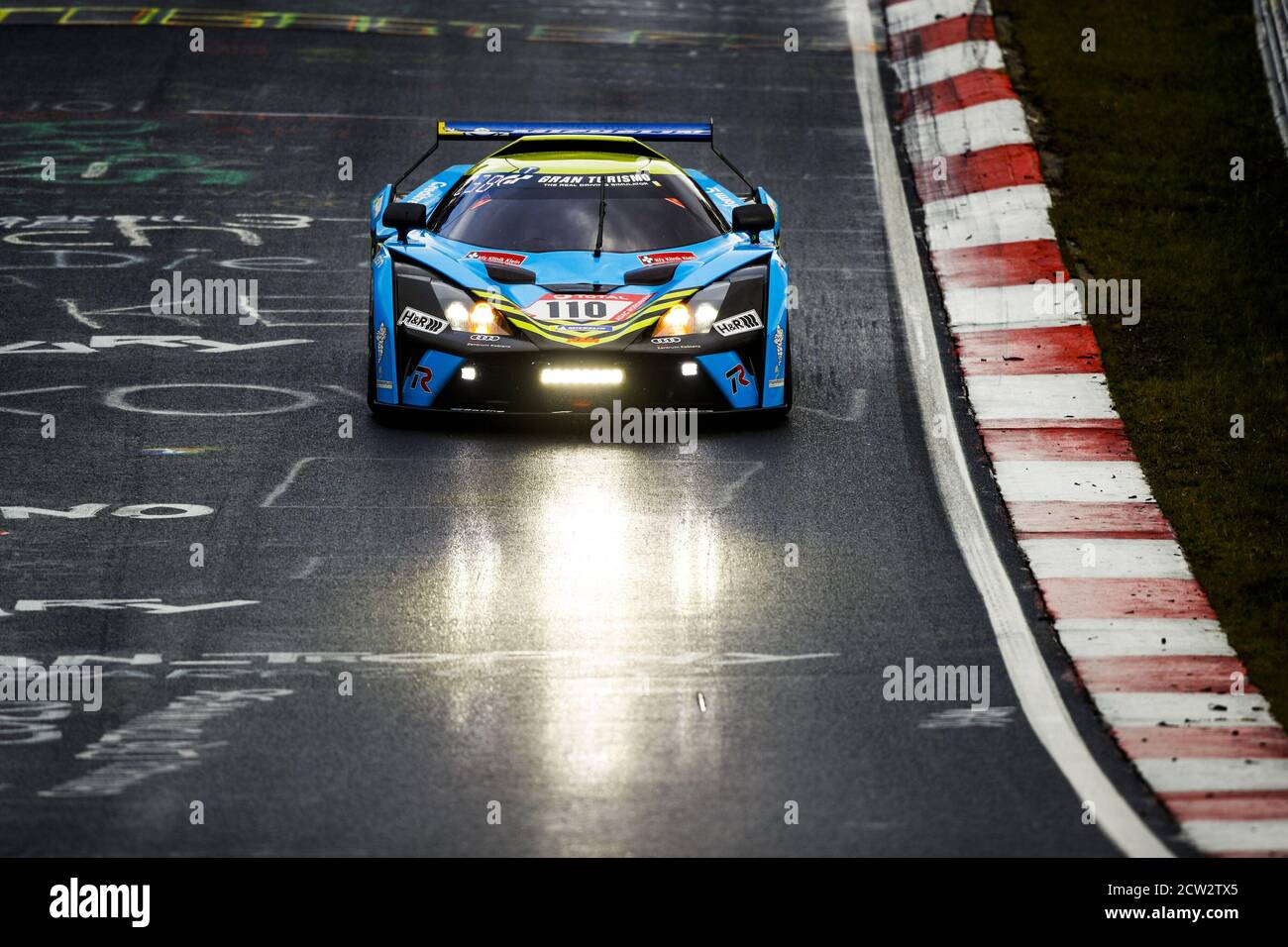 110 Griesemann Georg (ger), Teichmann Michael (ger), Teichmann Racing GmbH, KTM X-Bow GT4, Aktion während der 2020 24 Stunden Nürburgring, auf dem N.rb Stockfoto