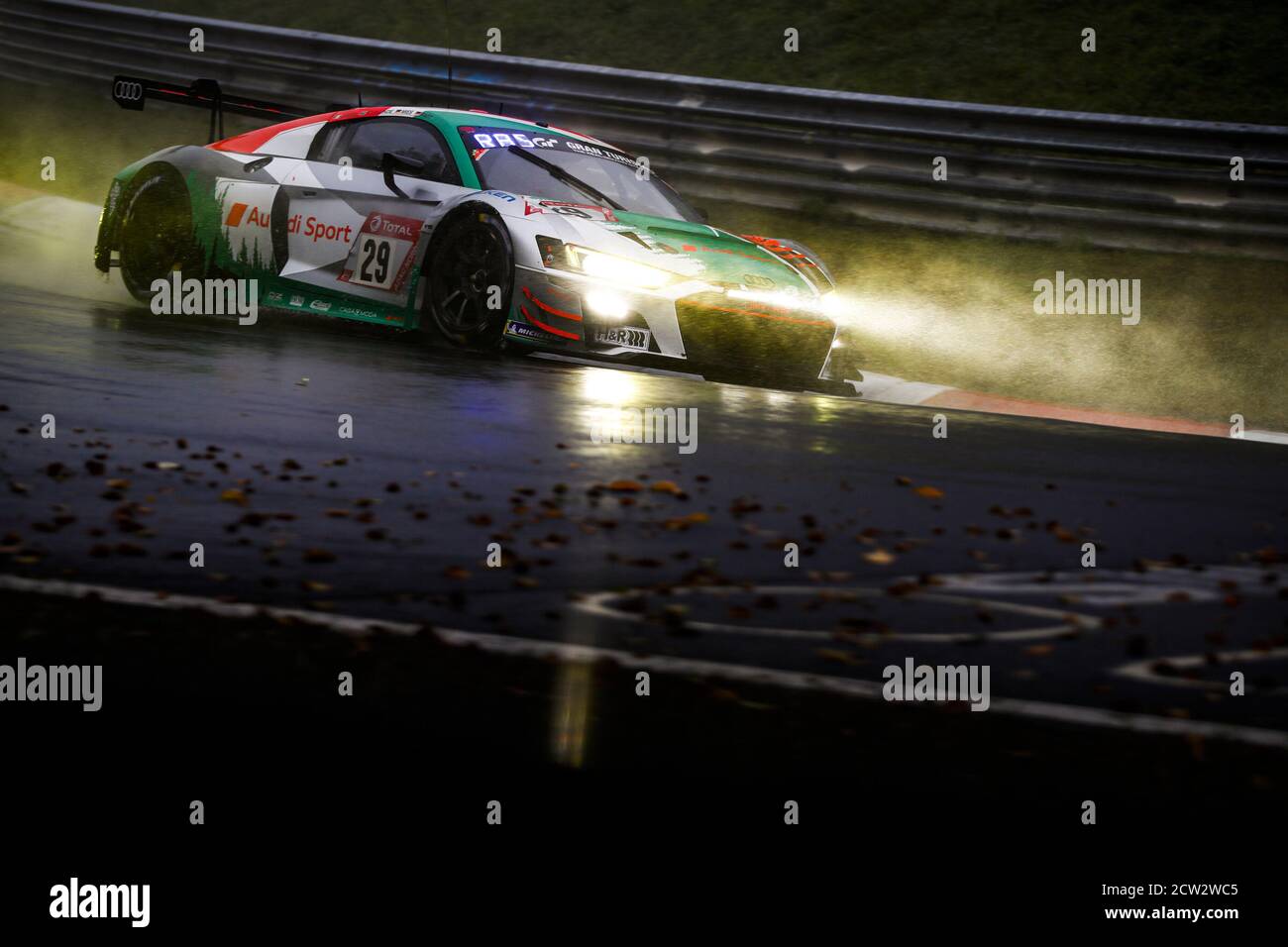 29 Drudi Mattia (ita), Mies Christopher (ger), Rast Rene (aut), Van der Linde Kelvin (ger), Audi Sport Team, Audi R8 LMS GT3, Aktion während der 2020 2 Stockfoto