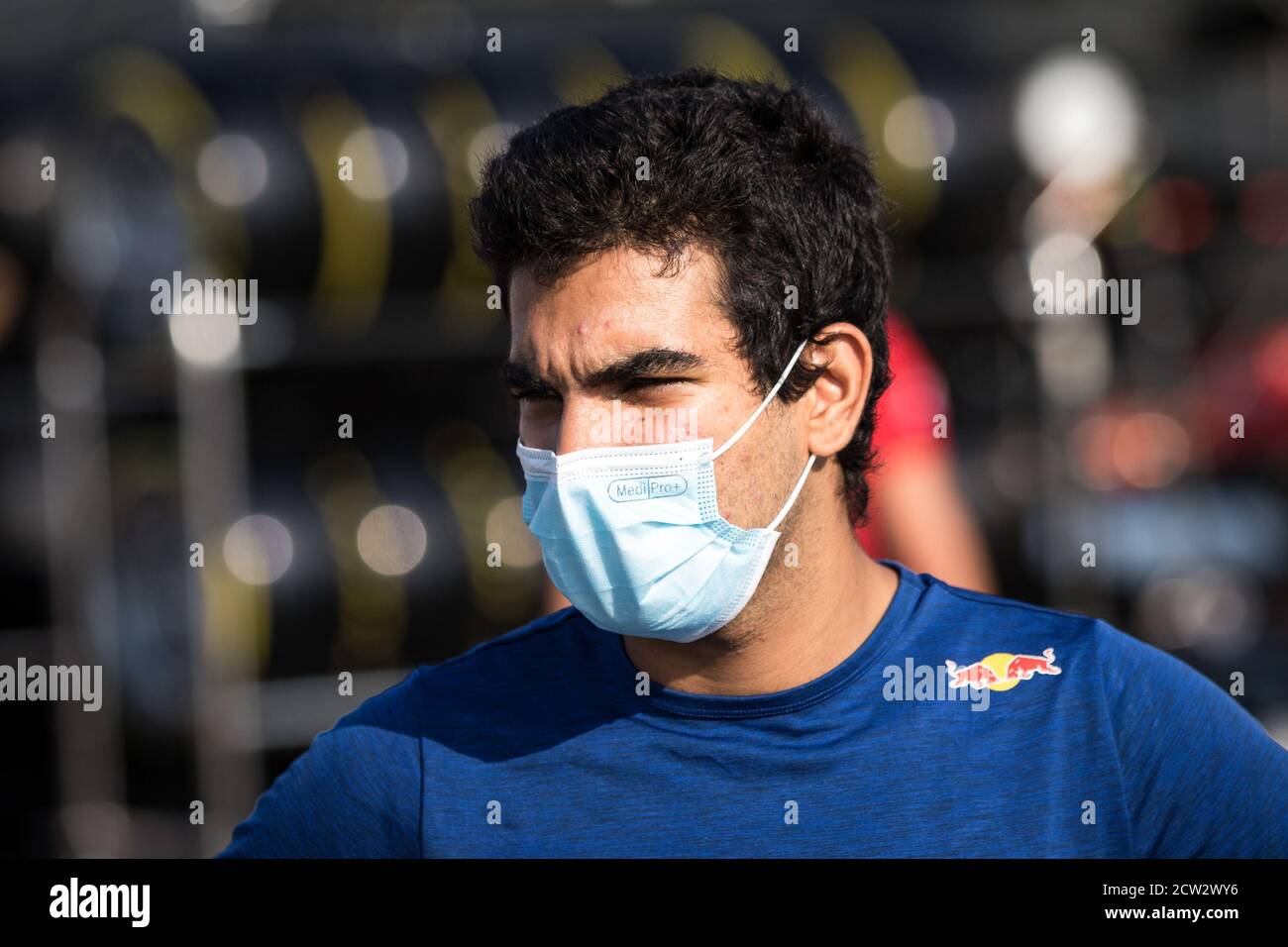 Daruvala Jehan (ind), Carlin, Dallara F2 2018, Portrait, Ambiente beim 10. Lauf der FIA Formel 2 Meisterschaft 2020 ab September 25 Stockfoto