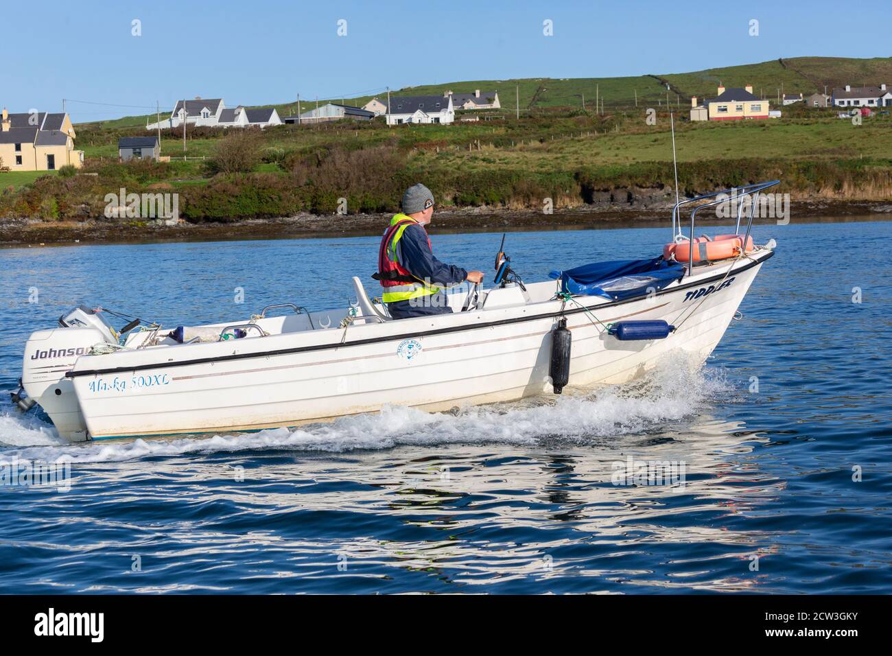 Irish Offshore Rowing Championships, Portmagee, County Kerry, Irland, September 2020 Stockfoto
