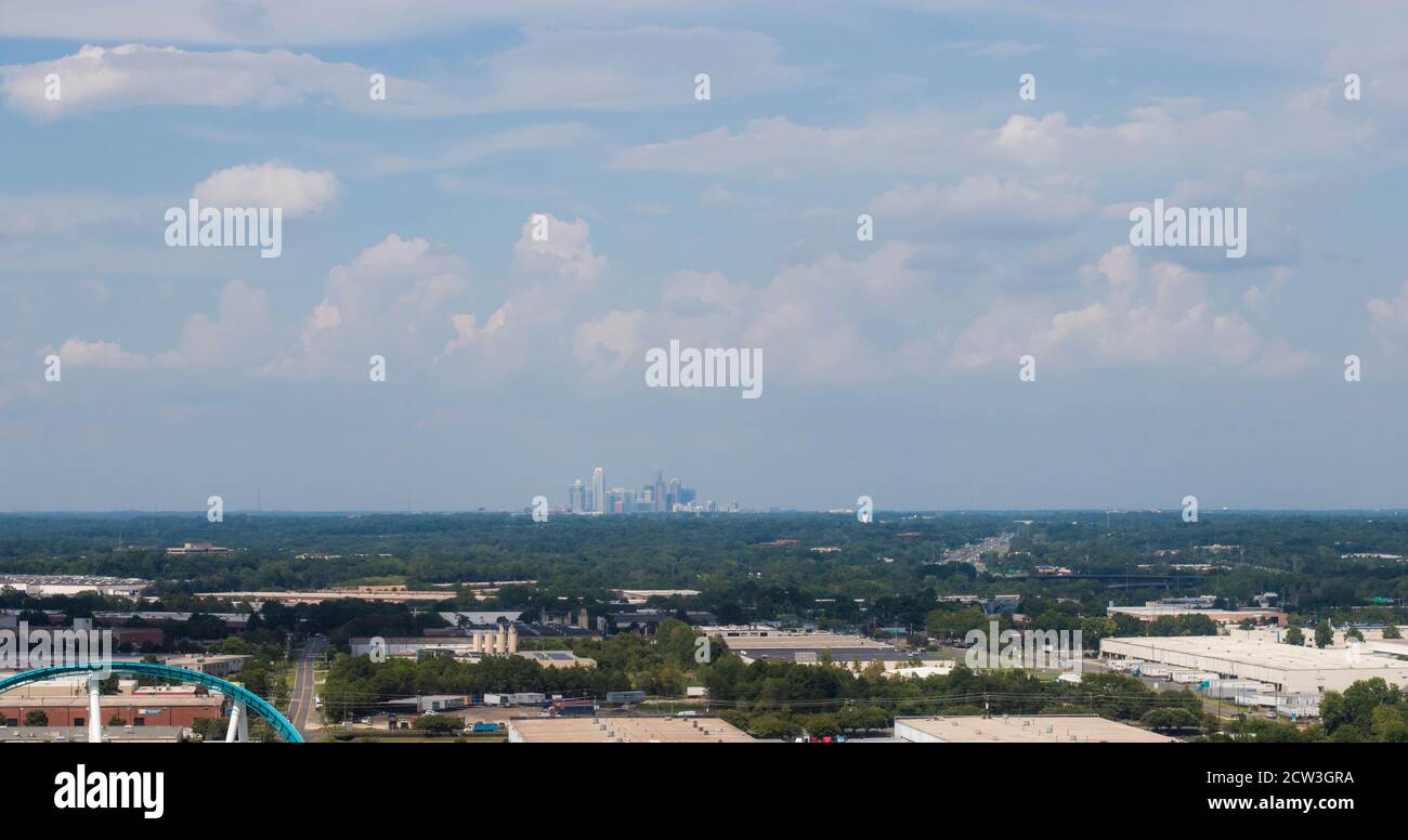 Charlotte, North Carolina, USA Stockfoto