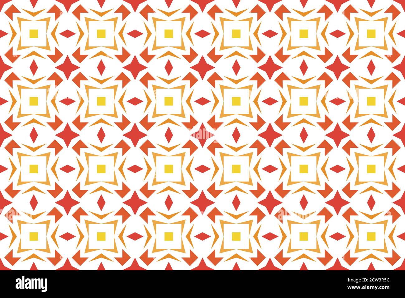 Nahtloses Oberflächenmuster mit abstrakten Figuren. Ethno- und Tribal-Druck mit geometrischen Formen. Digitaler Wandteppich im arabischen Stil, Textildruck. Stock Vektor