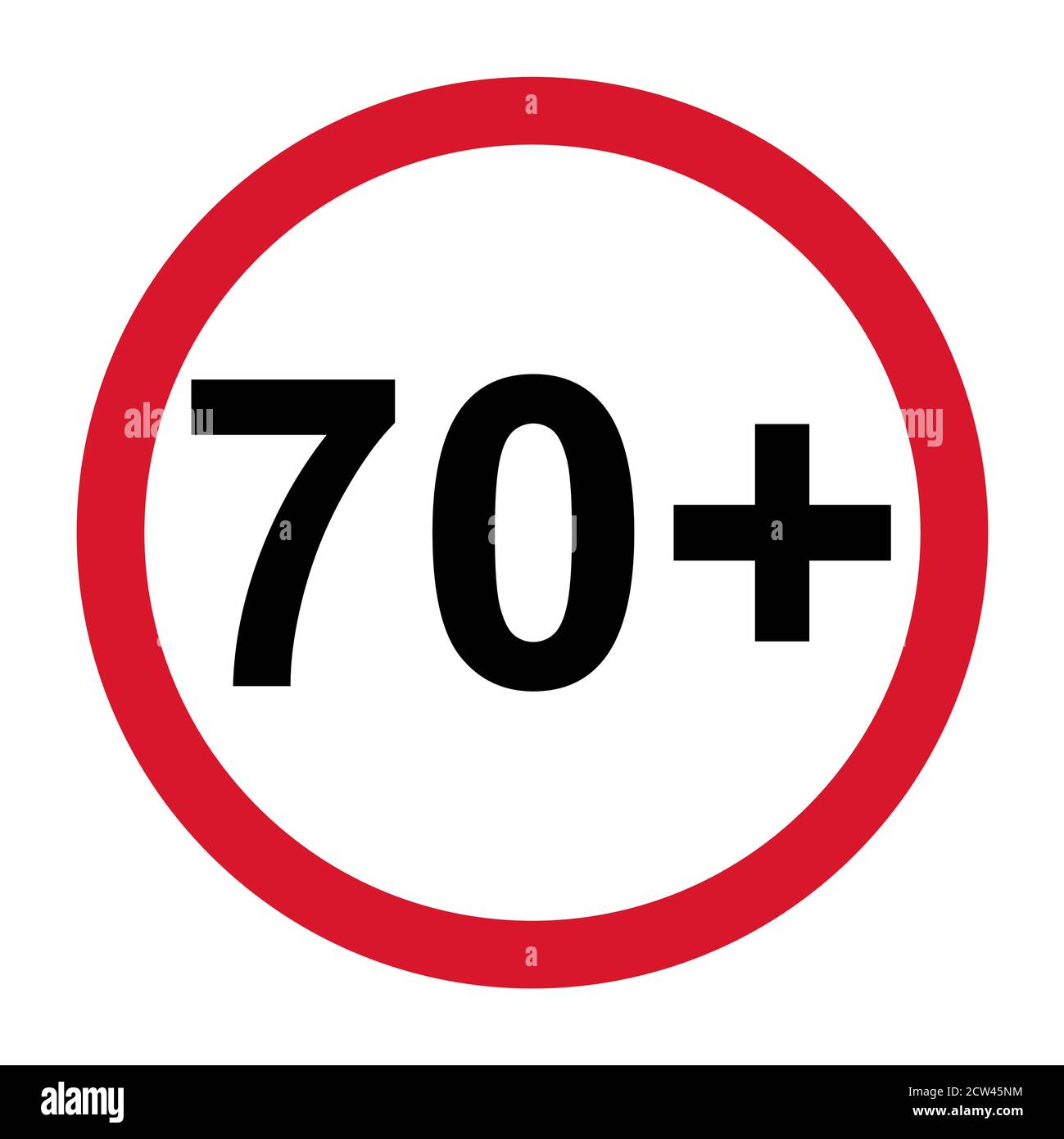 70 years plus Stock-Vektorgrafiken kaufen - Alamy