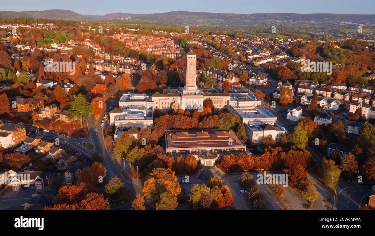 Newport Civic Center, Newport City Council, South Wales Stockfoto