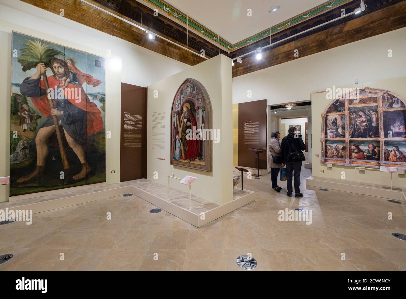 Museo Diocesano de Salamanca, Catedral Vieja, Salamanca, comunidad autónoma de Castilla y León, Spanien Stockfoto