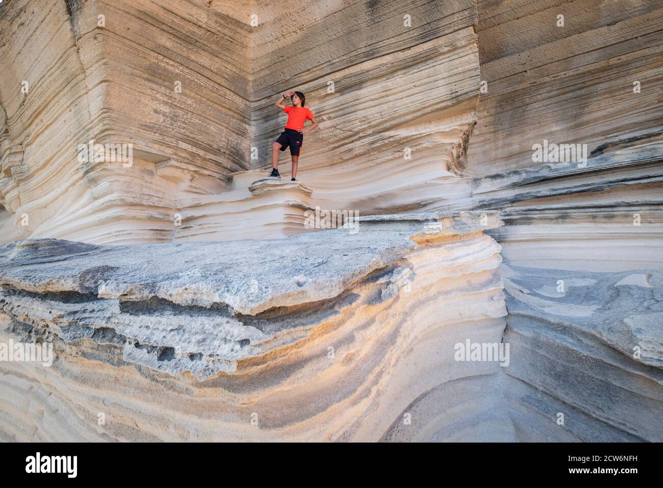 cantera de Mares, Santanyi, Mallorca, balearen, Spanien Stockfoto