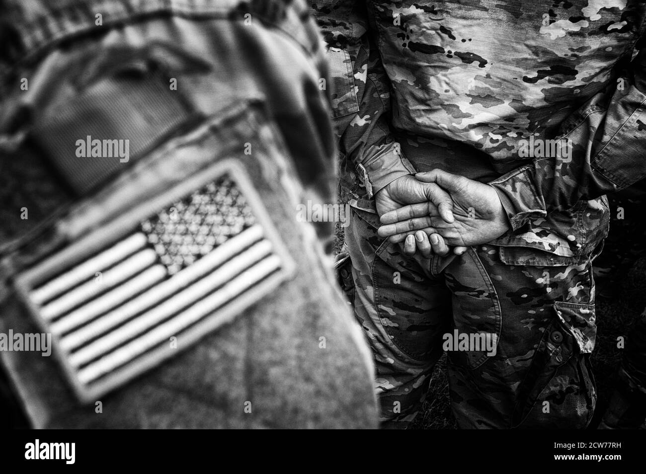 Veterans Day. US-Soldat. US-Armee. Die Streitkräfte Der Vereinigten Staaten. Militärische Streitkräfte der Vereinigten Staaten von Amerika. Memorial Day. Stockfoto