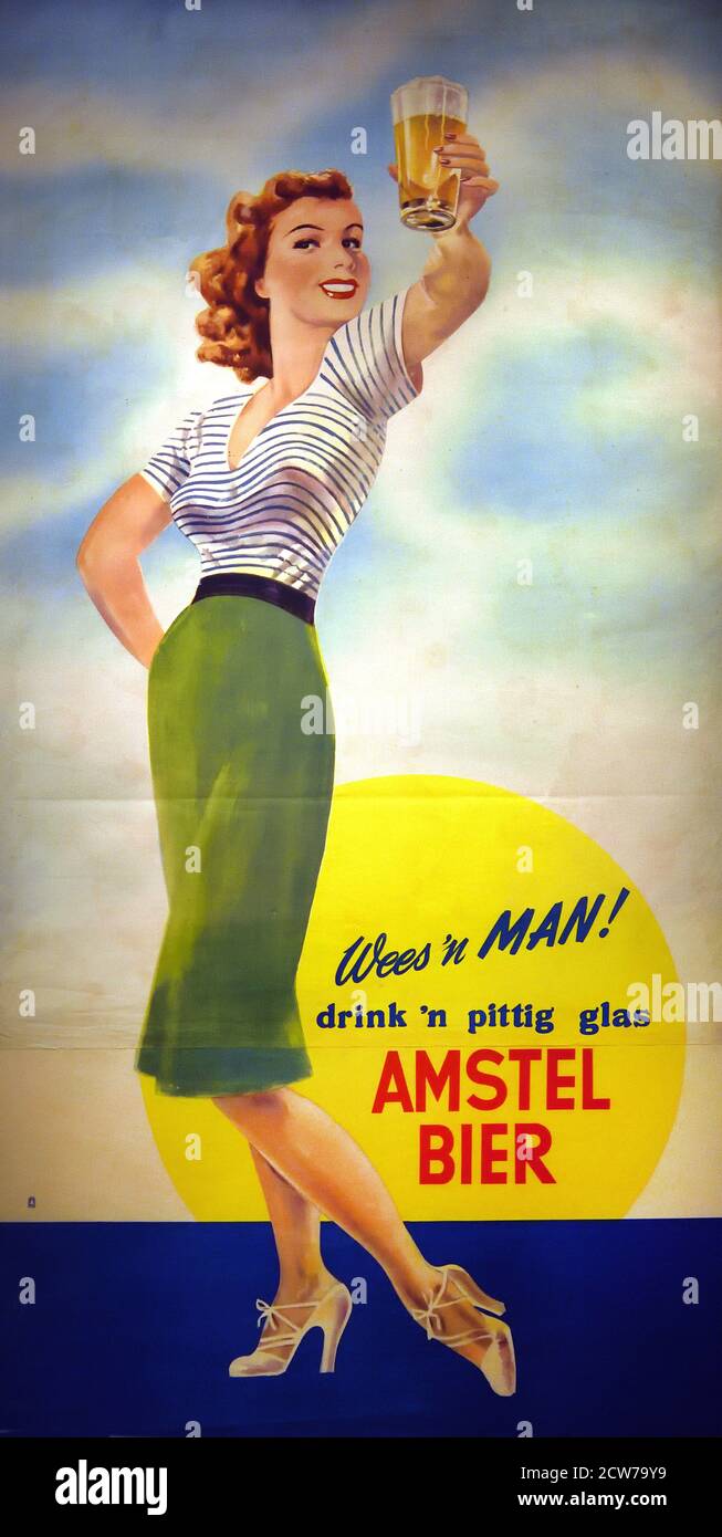 Heineken Beer Sign Pub Bar Cafe Dutch Niederlande Holland, Stockfoto