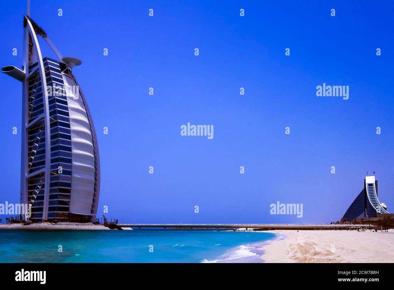 Burj Al Arab, Jumeirah, Dubai, Vereinigte Arabische Emirate Stockfoto
