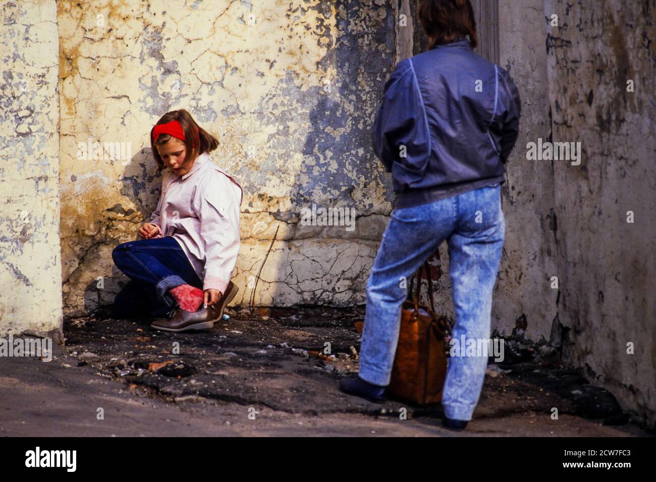Moskau, Gemeinschaft unabhängiger Staaten, CEI, 1992 Stockfoto