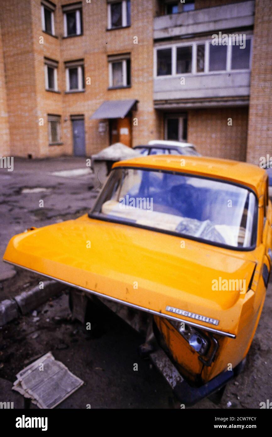 Moskau, Gemeinschaft unabhängiger Staaten, CEI, 1992 Stockfoto