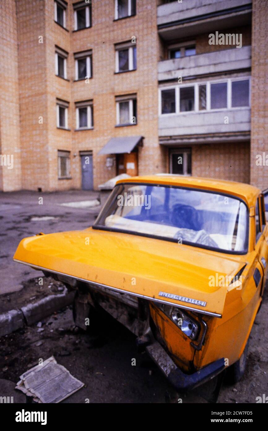Moskau, Gemeinschaft unabhängiger Staaten, CEI, 1992 Stockfoto