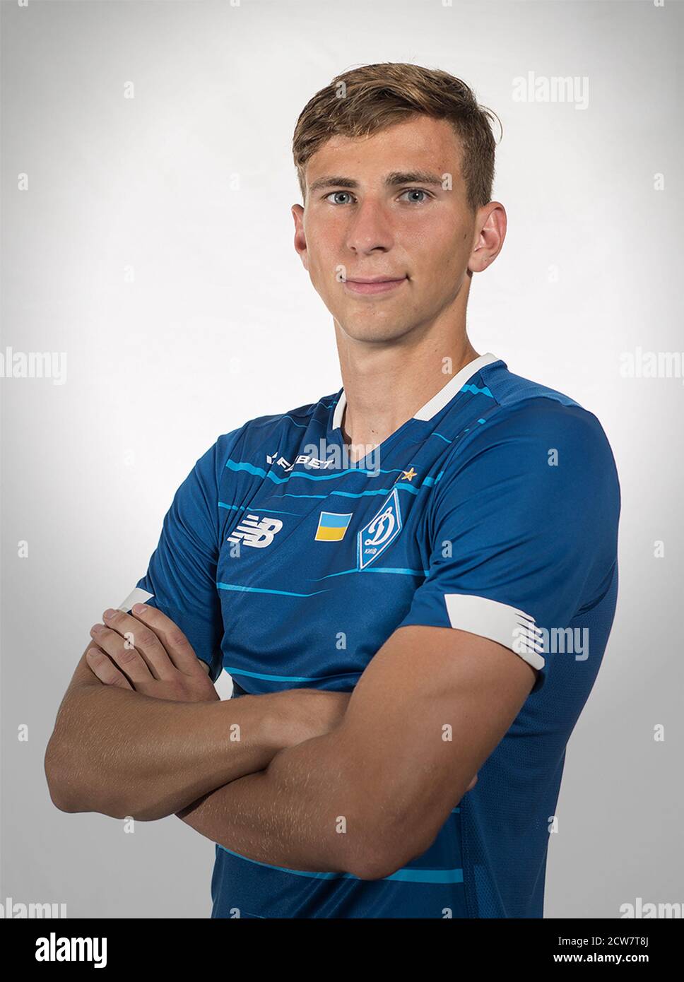 Zabarnyi Illia von Dynamo Kiew aufgenommen bei Dynamo Kiew Media Tag Stockfoto