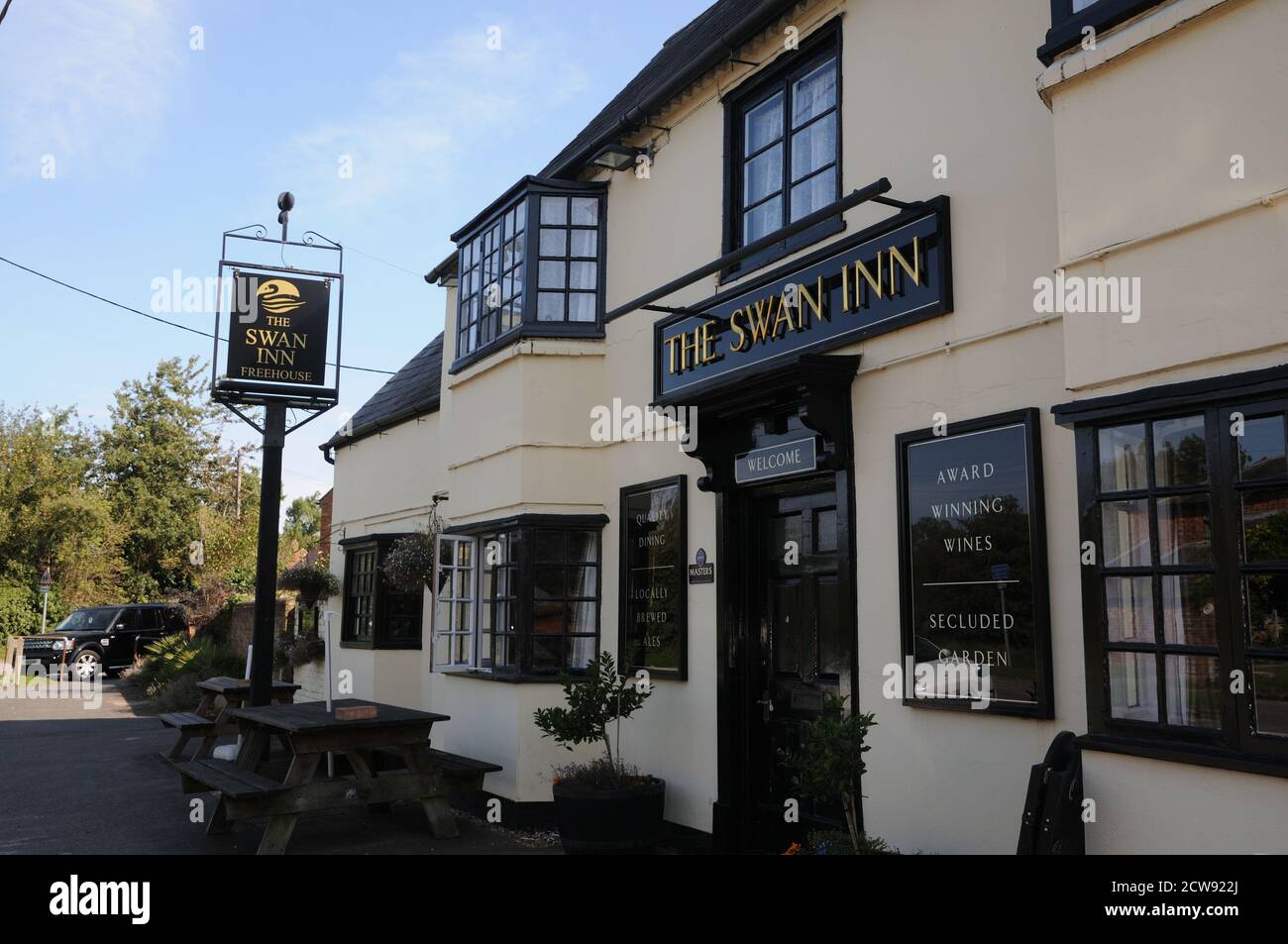 Das Swan Inn, Great Horwood, Buckinghamshire Stockfoto