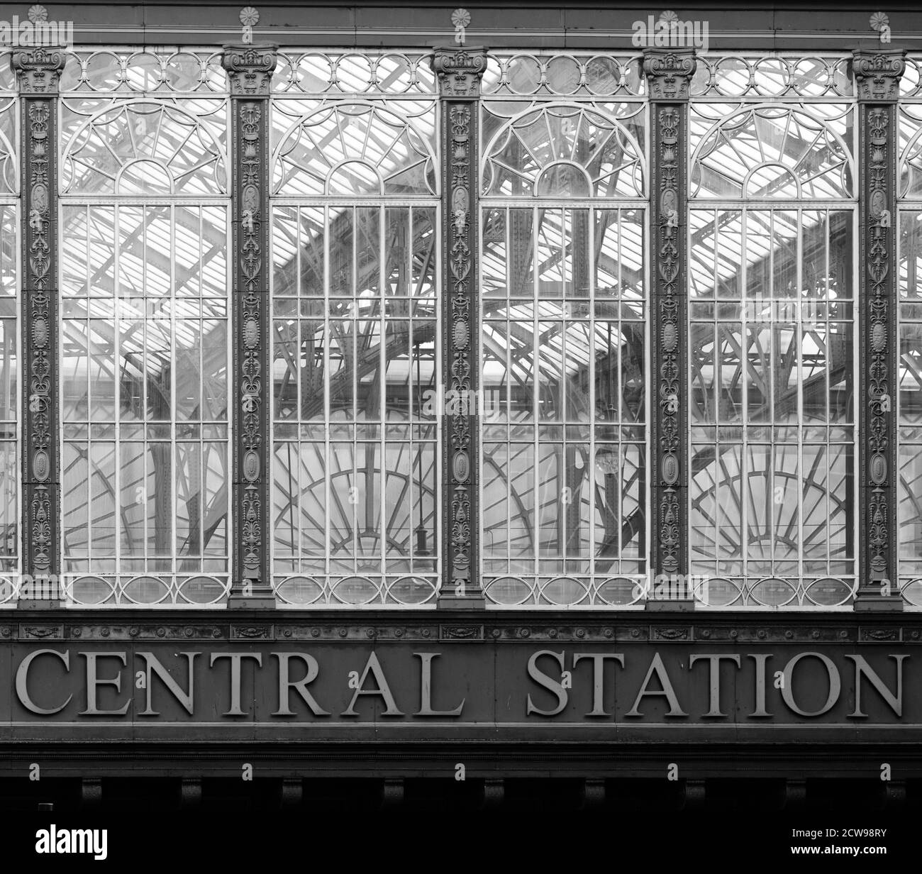 Glasgow Central Station, Glasgow Stockfoto