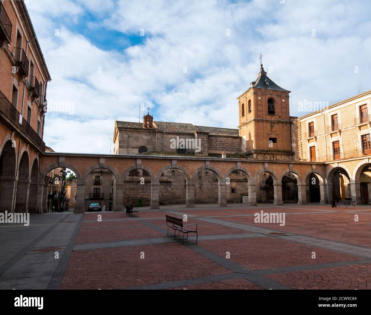 Plaza del Mercado Chico. Ávila. Castilla León. España Stockfoto