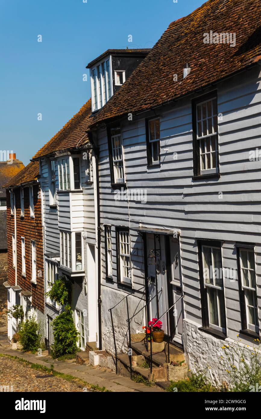 England, East Sussex, Roggen, Mermaid Street Stockfoto