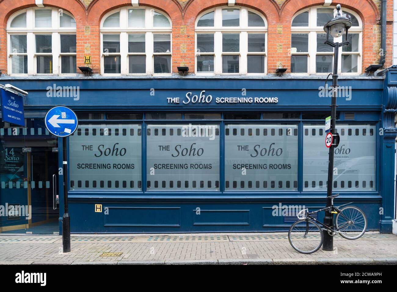 The Soho Screening Rooms Kino in der D'Arblay Street, Soho, London, England, Großbritannien Stockfoto