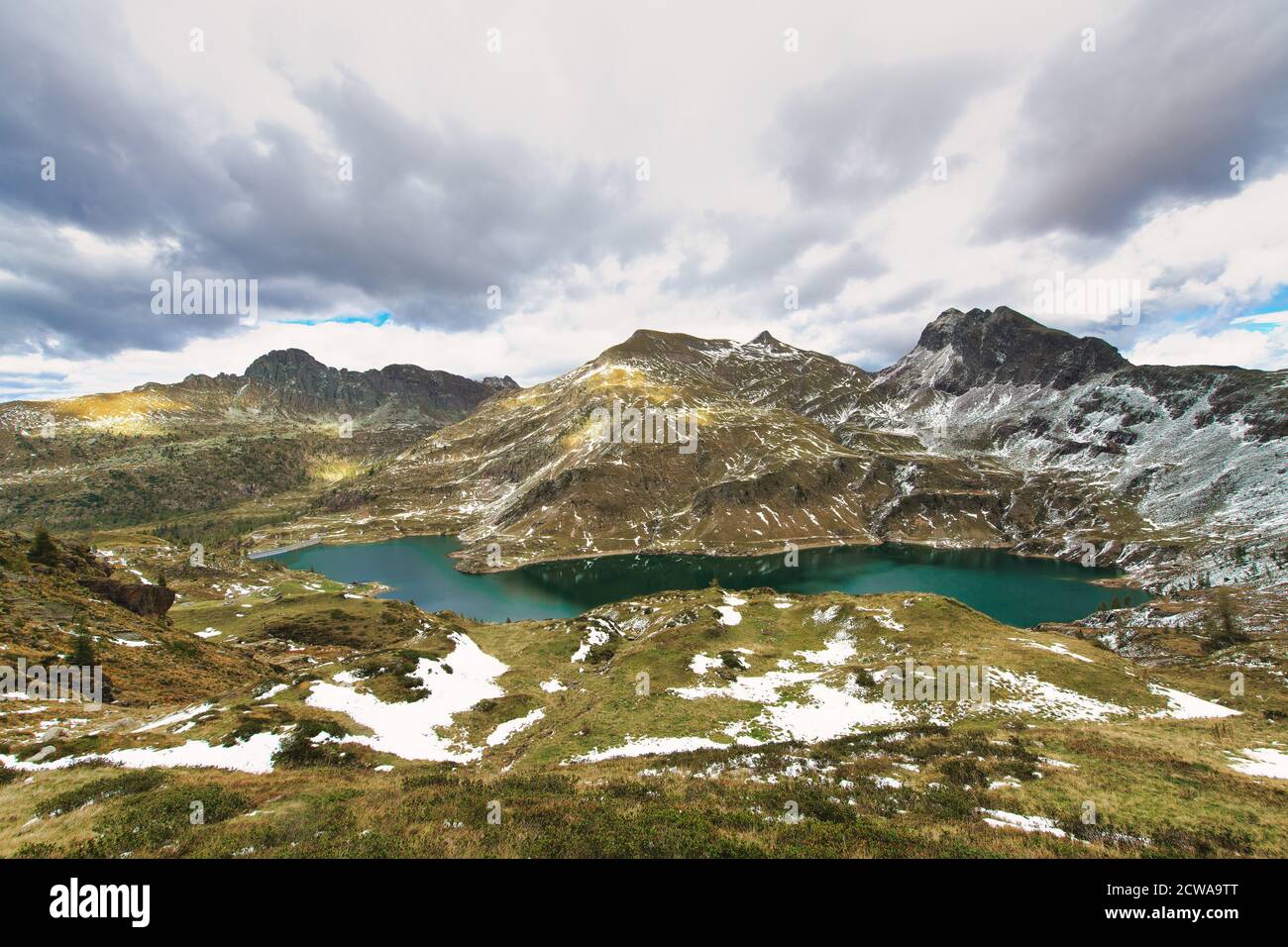 Die Laghi Gemelli des brembana-Tals Bergamo nördlich von Italien Stockfoto