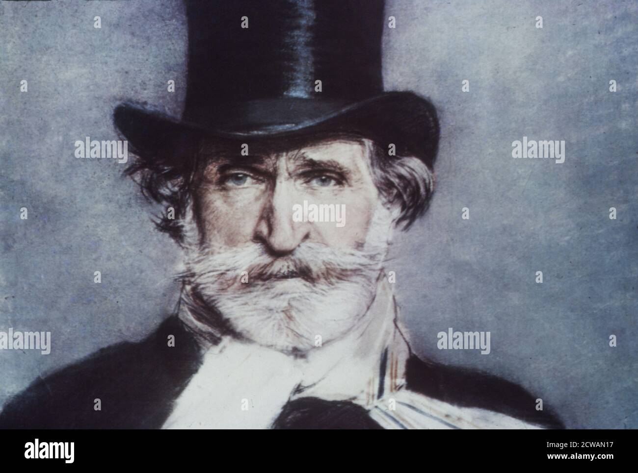 Giuseppe Verdi Stockfoto