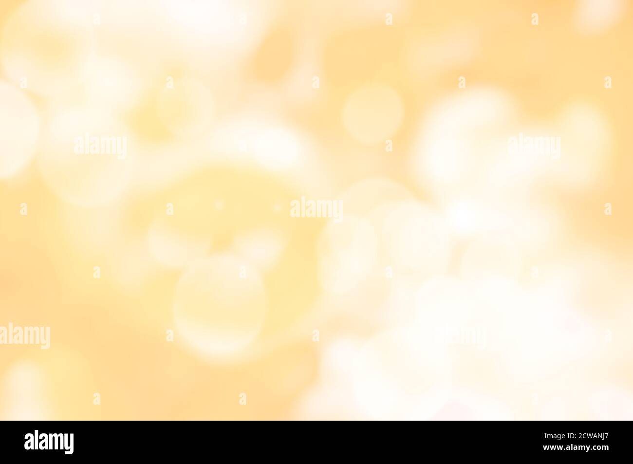 Hell warmen Sommer oder Herbst Hintergrund mit Bokeh Lichter Stockfoto