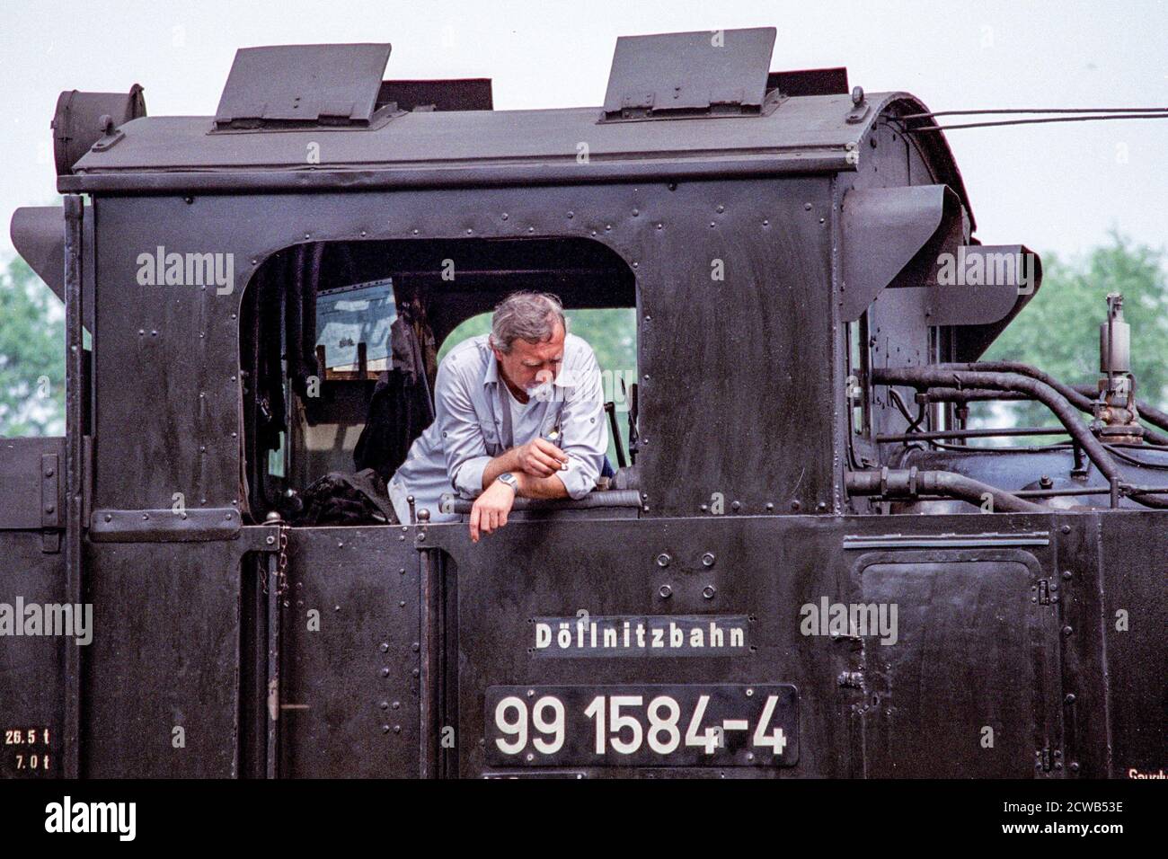 Die Schmalspurbahn Dollnitzbahn - Juli 1996 Stockfoto