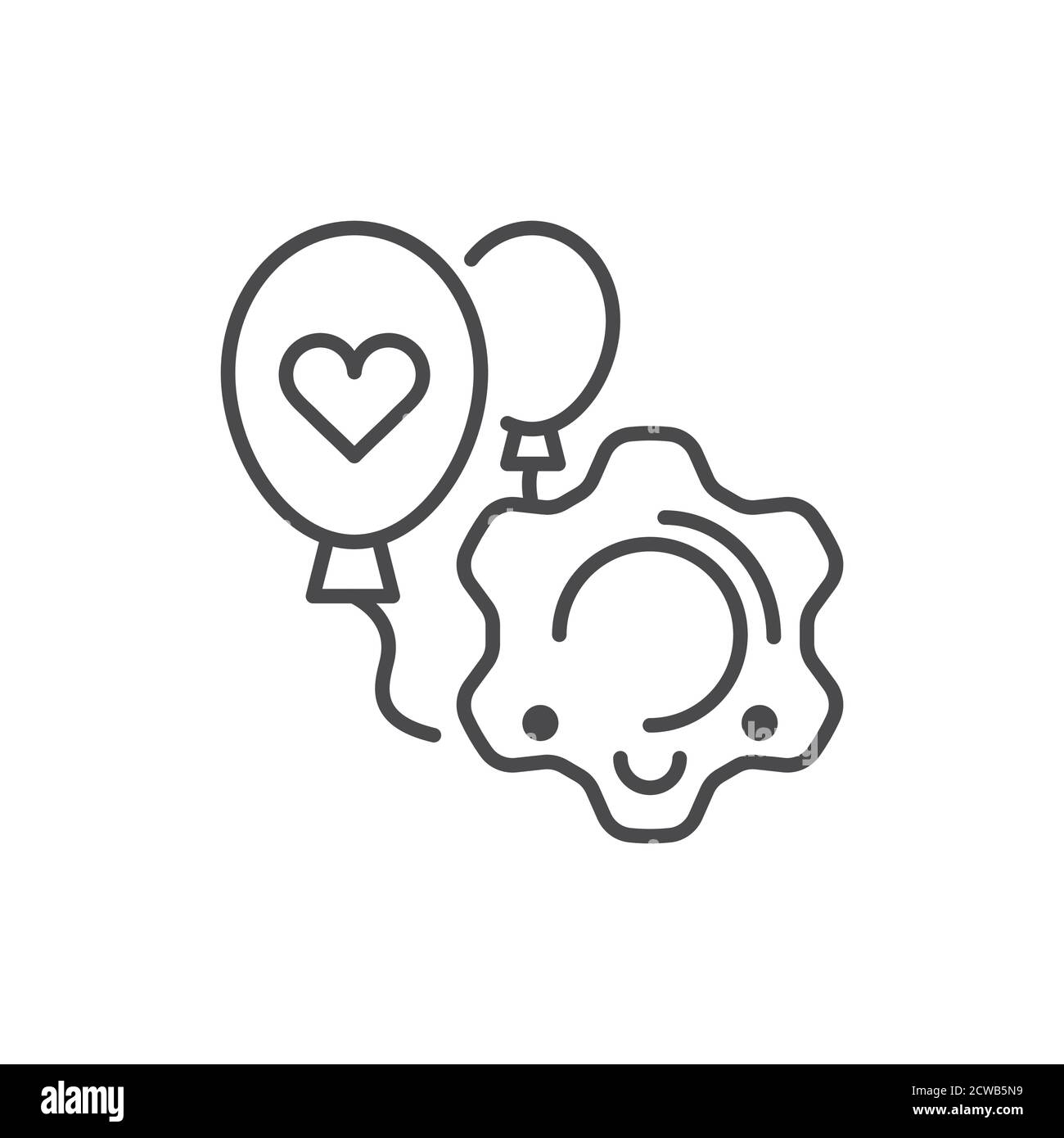 Organisation von Unterhaltungsveranstaltungen Linie schwarzes Symbol. Ereignismanagement. Registrieren Sie sich für Webseite, mobile App, Schaltfläche, Logo. Vektor isoliertes Element. Editierbar Stock Vektor